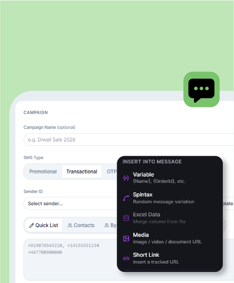 SMS Campaigns